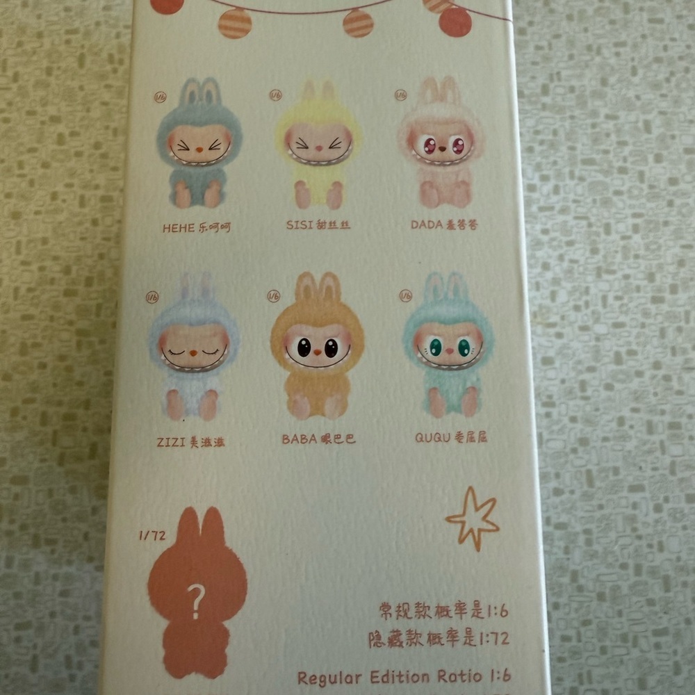 Authentic Labubu - Have a Seat Vinyl Plush- BaBa - Picture 5 of 7